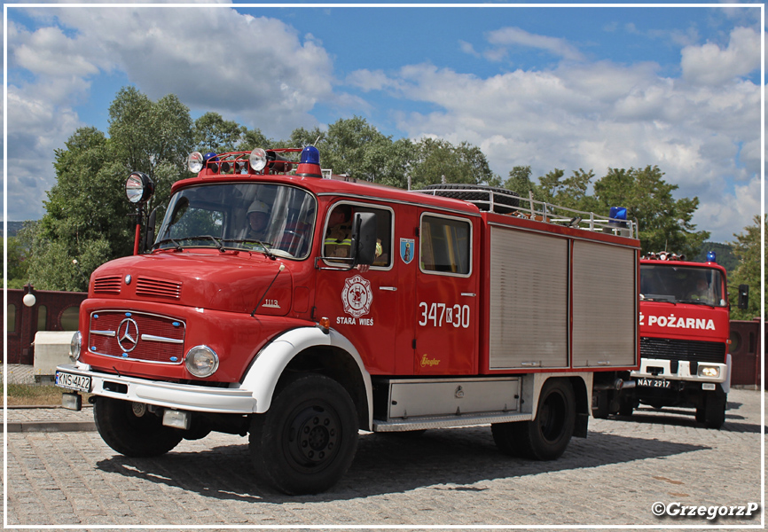 347[K]30 - GBA 2,5/16 Mercedes Benz 1113/Ziegler - OSP Stara WieÅ›