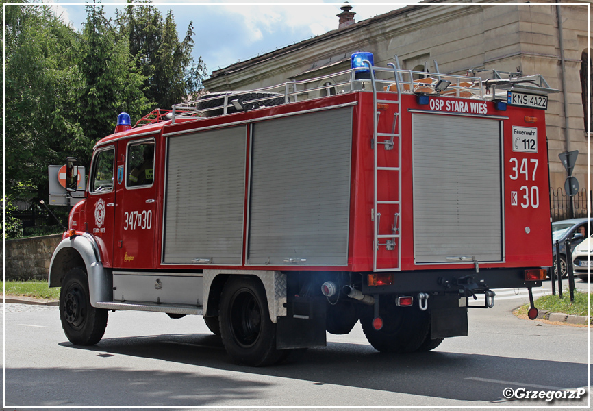 347[K]30 - GBA 2,5/16 Mercedes Benz 1113/Ziegler - OSP Stara WieÅ›