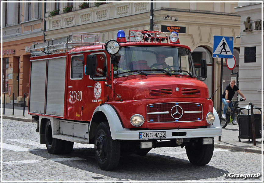 347[K]30 - GBA 2,5/16 Mercedes Benz 1113/Ziegler - OSP Stara WieÅ›