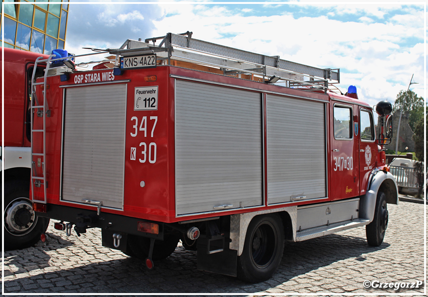 347[K]30 - GBA 2,5/16 Mercedes Benz 1113/Ziegler - OSP Stara WieÅ›