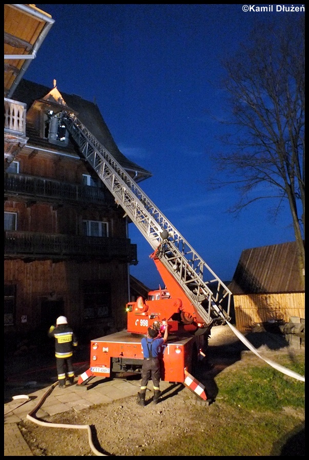 27.04.2012 - Bukowina TatrzaÅ„ska, Dom Ludowy - manewry gminne