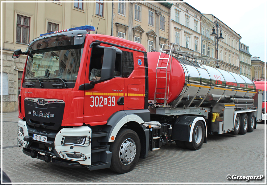 302[K]39 - SCZ 25 MAN TGS 18.430/Stolarczyk - JRG 2 KrakÃ³w