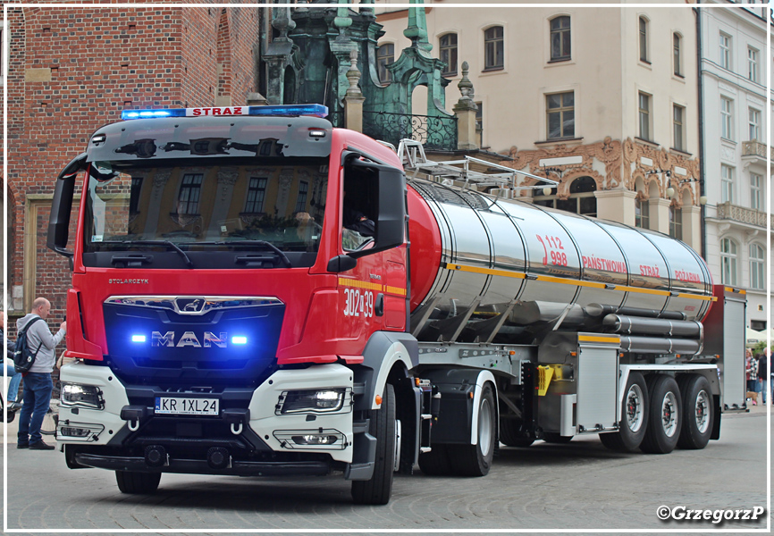 302[K]39 - SCZ 25 MAN TGS 18.430/Stolarczyk - JRG 2 KrakÃ³w