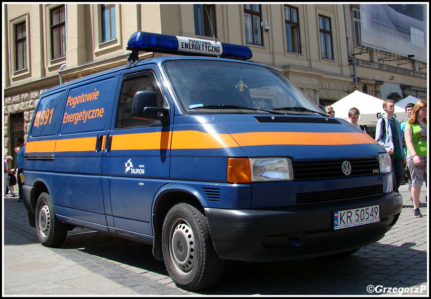 Volkswagen Transporter T4 - Pogotowie Energetyczne KrakÃ³w