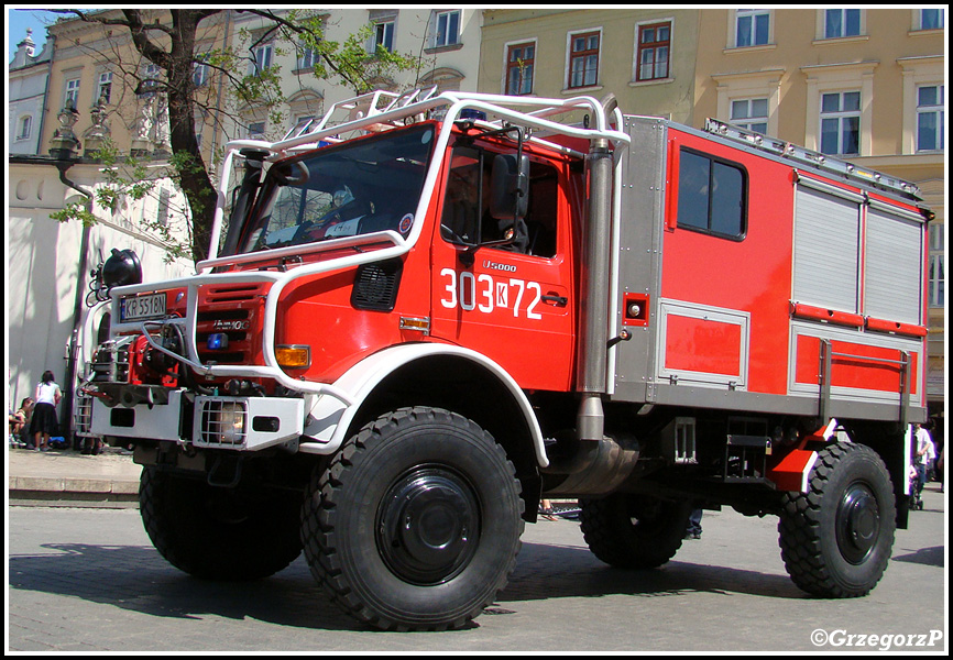 303[K]72 - SRwys Mercedes Benz Unimog U5000/SzczÄ™Å›niak - JRG 3 KrakÃ³w