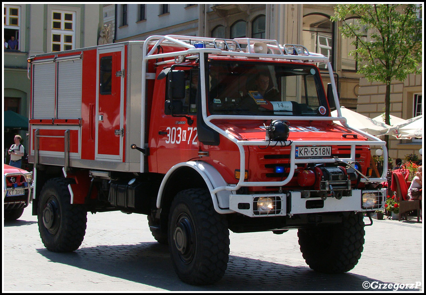 303[K]72 - SRwys Mercedes Benz Unimog U5000/SzczÄ™Å›niak - JRG 3 KrakÃ³w
