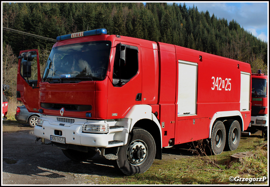 342[K]25 - GCBA 8/50 Renault Kerax 420 dCi/Wawrzaszek - JRG 2 Nowy Sącz