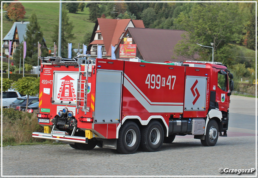 499[K]47 - GCBA 10/60 Renault Range K440/Szczęśniak - OSP Czarny Dunajec