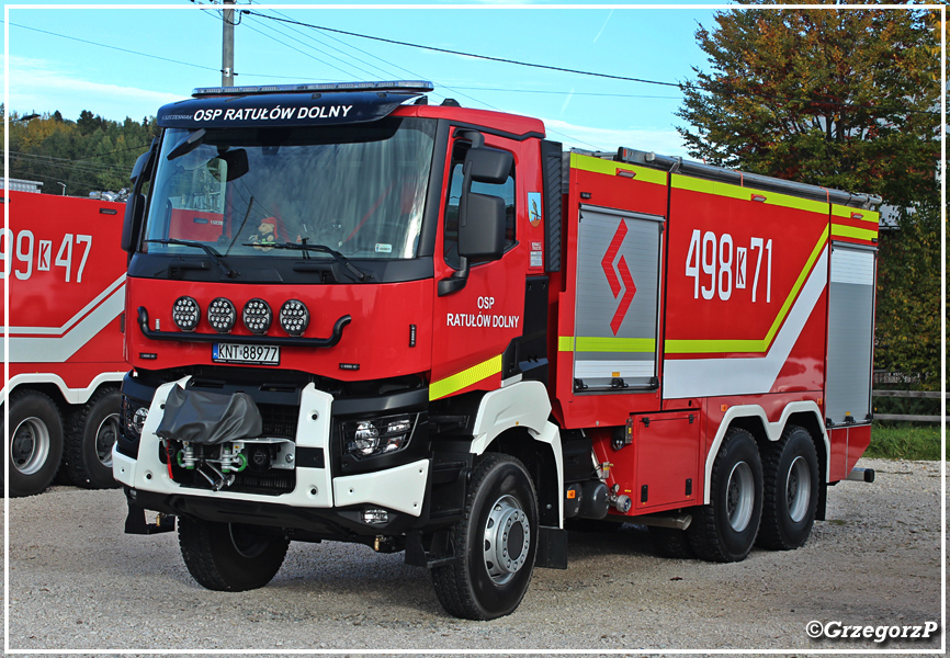 498[K]71 - GCBA 10/60 Renault Range K440/SzczÄ™Å›niak - OSP RatuÅ‚Ã³w Dolny