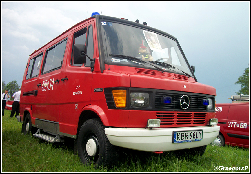 419[K]34 - SLOp Mercedes Benz 208D - OSP Łoniowa