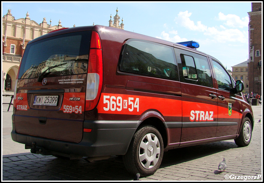 569[K]54 - SLBus Mercedes Vito 115 CDI - OSP GdÃ³w*