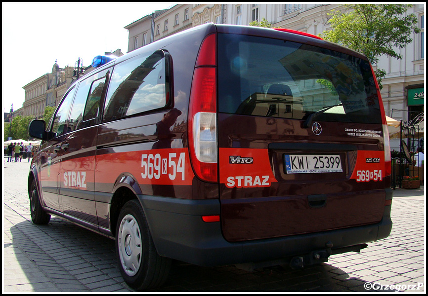 569[K]54 - SLBus Mercedes Vito 115 CDI - OSP GdÃ³w*