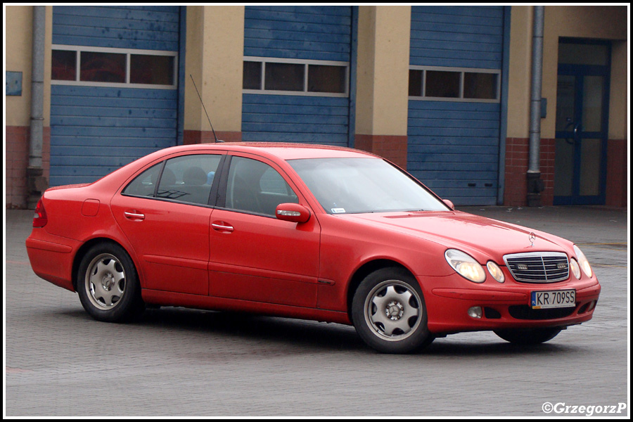 SLOp Mercedes Benz W211 - KM PSP KrakÃ³w