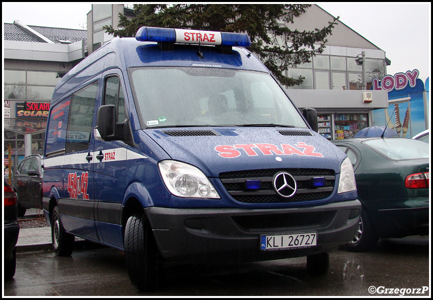 459[K]42 - SLRr Mercedes Benz Sprinter 209 CDI - OSP Mszana GÃ³rna*