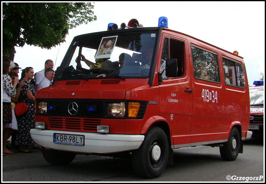 419[K]34 - SLOp Mercedes Benz 208D - OSP Łoniowa