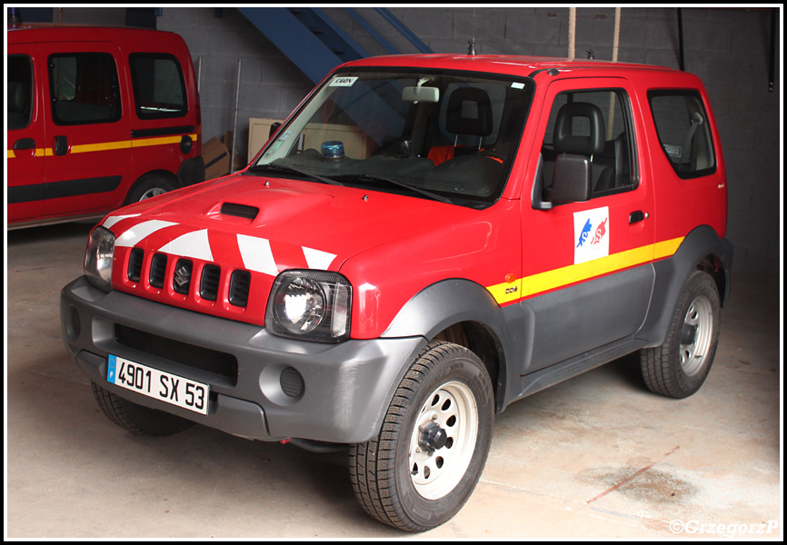 4901 SX 53 - VL Suzuki Jimny - SDIS 53 de la Mayenne, Centre de Secours Château-Gontier