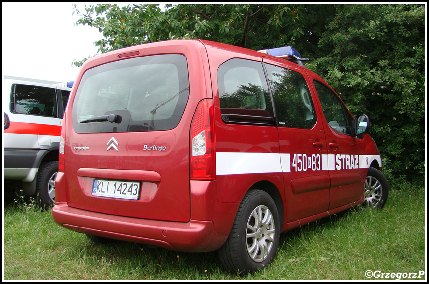 450[K]83 - SLKw CitrÃ¶en Berlingo - KP PSP Limanowa