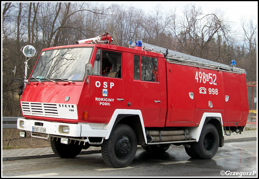 498[K]52 - GCBA 4/18 Steyr 790/Rosenbauer - OSP Rokiciny PodhalaÅ„skie*