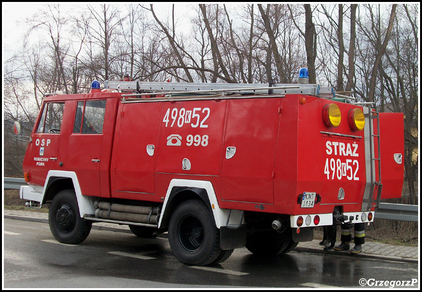 498[K]52 - GCBA 4/18 Steyr 790/Rosenbauer - OSP Rokiciny PodhalaÅ„skie*