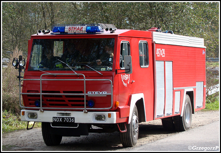 497[K]29 - GCBA 7,8/18 Steyr 790/Osiny - OSP Sromowce WyÅ¼ne