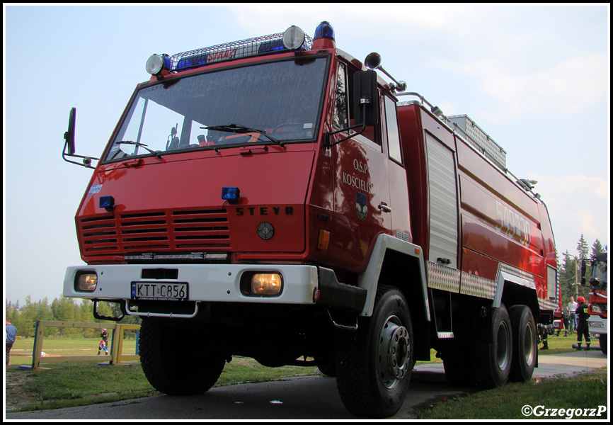 549[K]30 - GCBA 13/48 Steyr 1490/Osiny - OSP KoÅ›cielisko*