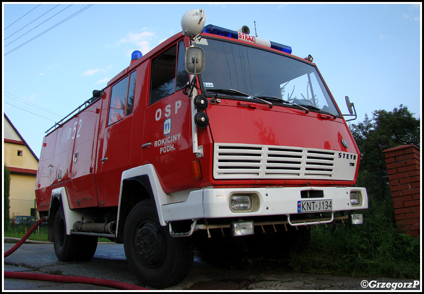 498[K]52 - GCBA 4/18 Steyr 790/Rosenbauer - OSP Rokiciny PodhalaÅ„skie*