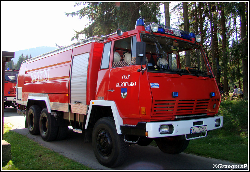 549[K]30 - GCBA 13/48 Steyr 1490/Osiny - OSP KoÅ›cielisko*