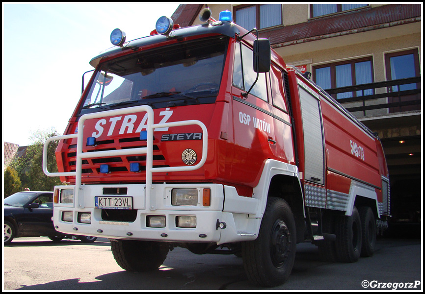 549[K]73 - GCBA 13/48 Steyr 1490/Rosenbauer - OSP WitÃ³w*