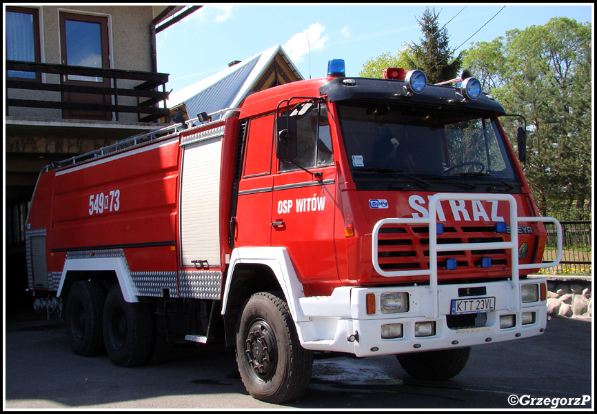 549[K]73 - GCBA 13/48 Steyr 1490/Rosenbauer - OSP WitÃ³w*