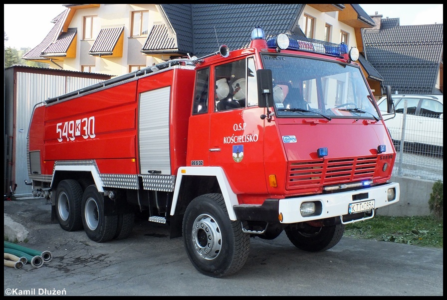 549[K]30 - GCBA 13/48 Steyr 1490/Rosenbauer - OSP KoÅ›cielisko*