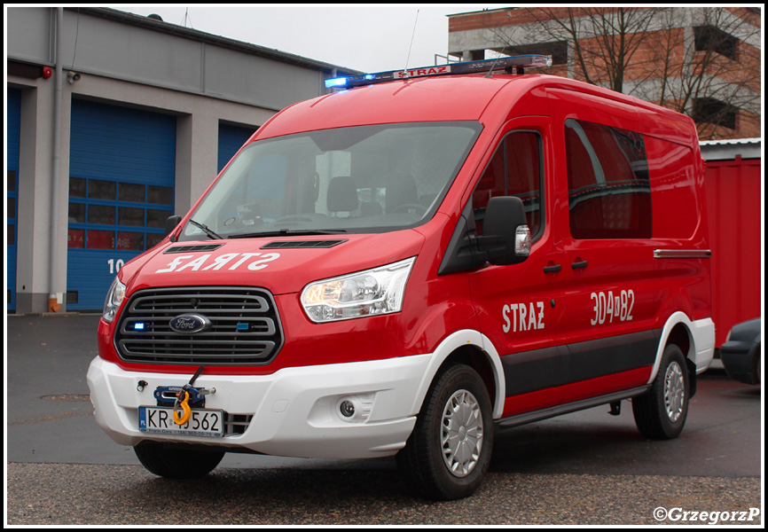 304[K]82 - SLKw Ford Transit/Frank-Cars - JRG 4 KrakÃ³w