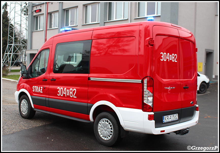 304[K]82 - SLKw Ford Transit/Frank-Cars - JRG 4 KrakÃ³w