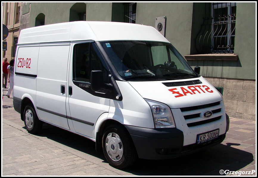 250[K]82 - SLKw Ford Transit 115 T260 - SA PSP KrakÃ³w