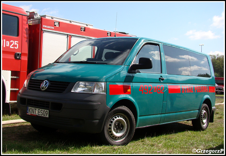 492[K]82 - SLKw Volkswagen Transporter T5 - JRG Rabka-Zdrój