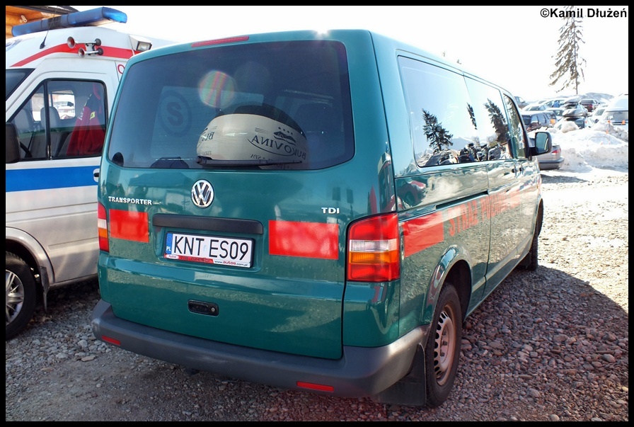 490[K]81 - SLKw Volkswagen Transporter T5 - KP PSP Nowy Targ*