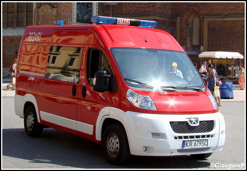 303[K]81 - SLKw Peugeot Boxer/Auto-Tech - JRG 3 Kraków