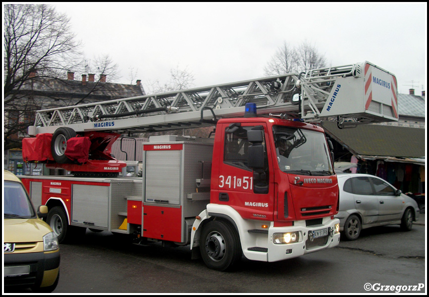 341[K]51 - SCD 37 Iveco 160E30/Magirus - JRG 1 Nowy SÄ…cz