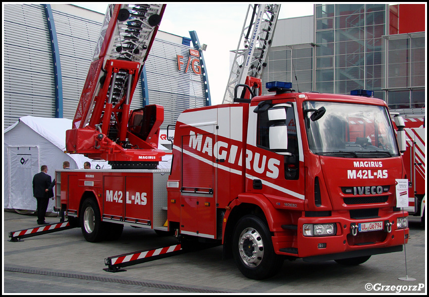 SCD 42 Iveco 180E30/Magirus - Pojazd demonstracyjny