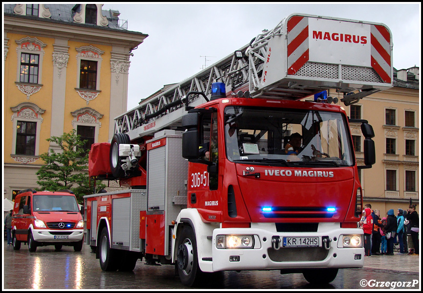 306[K]51 - SCD 37 Iveco 160E30/Magirus - JRG 6 Kraków