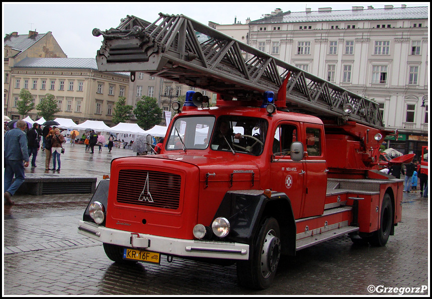 SD 37 Magirus Deutz Jupiter/Magirus - Muzeum Ratownictwa Kraków