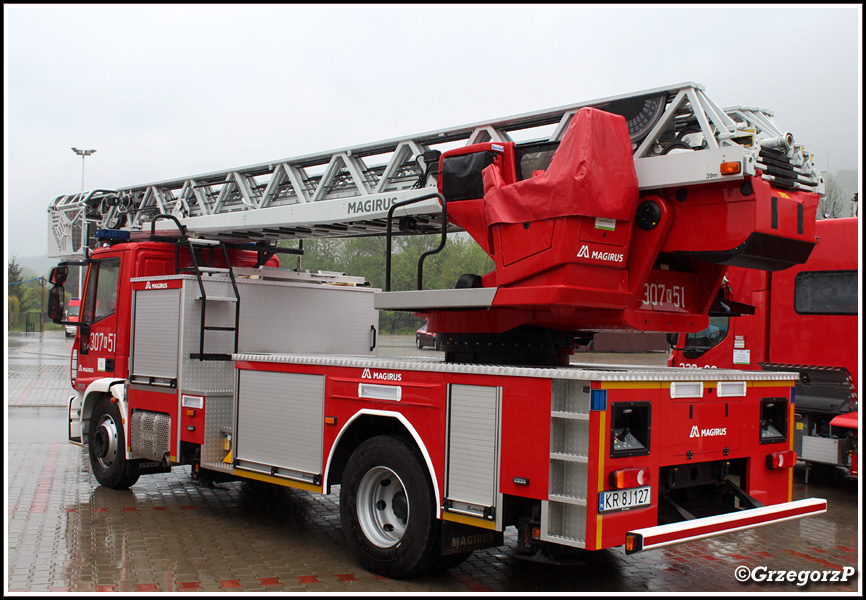 307[K]51 - SCD 37 Iveco 160E32/Magirus - JRG 7 Kraków