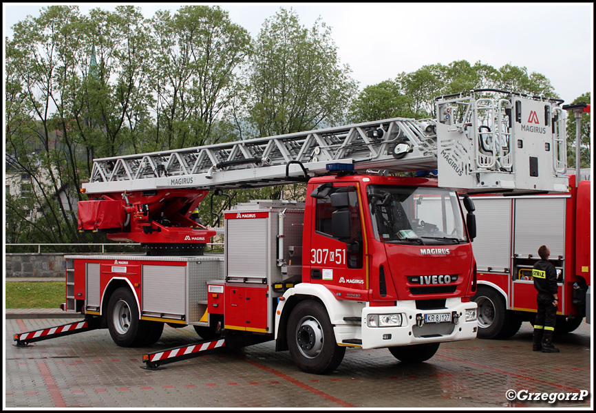 307[K]51 - SCD 37 Iveco 160E32/Magirus - JRG 7 Kraków