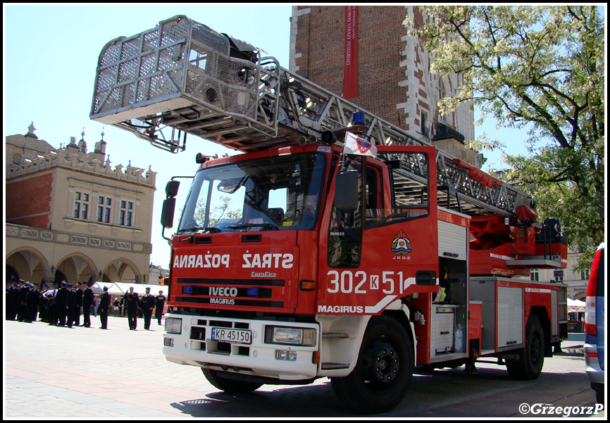 302[K]51 - SCD 37 Iveco EuroFire 150E27/Magirus - JRG 2 KrakÃ³w