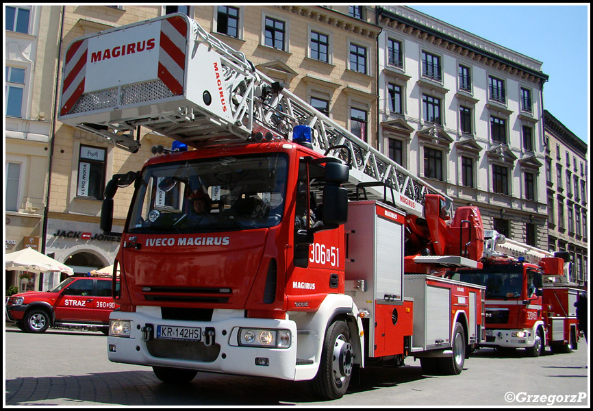 306[K]51 - SCD 37 Iveco 160E30/Magirus - JRG 6 Kraków