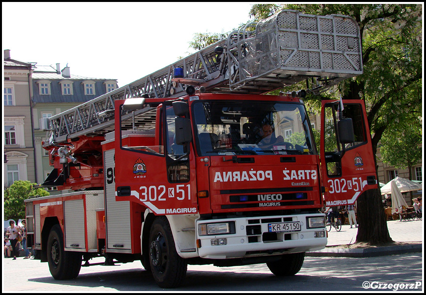 302[K]51 - SCD 37 Iveco EuroFire 150E27/Magirus - JRG 2 KrakÃ³w