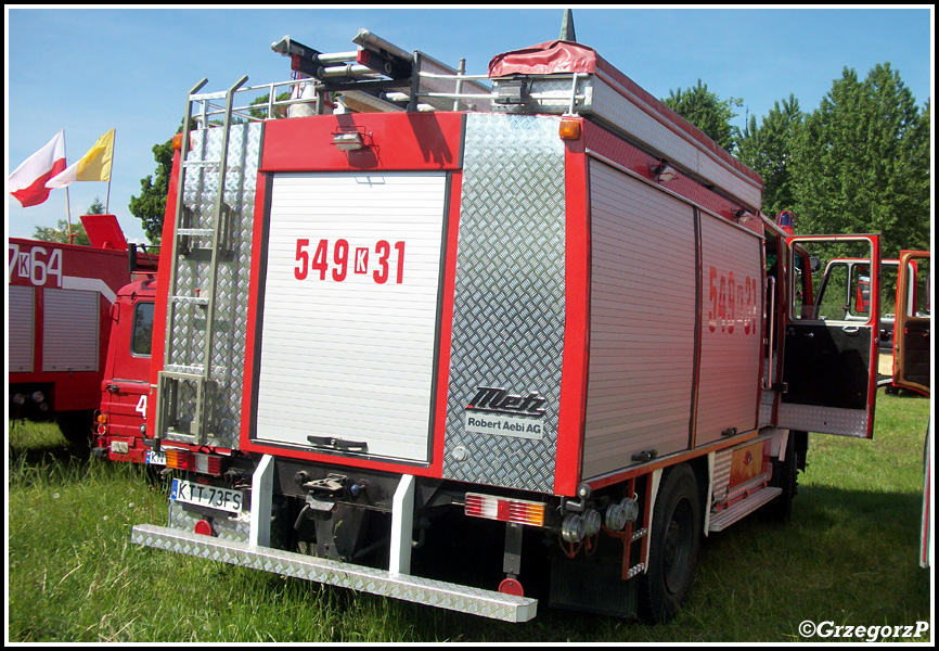 549[K]31 - GBA 2,5/16 Mercedes Benz 1226 AF/Metz - OSP KoÅ›cielisko*