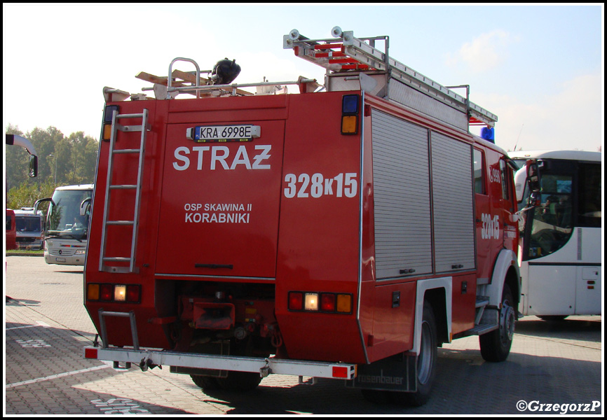 328[K]15 - GBA 2,3/16 Mercedes Benz 1222/Rosenbauer - OSP Skawina II Korabniki