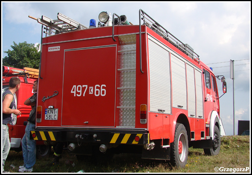 497[K]66 - GBA 2,5/28 Mercedes Benz 1219/BrÃ¤ndle - OSP DÅ‚ugopole