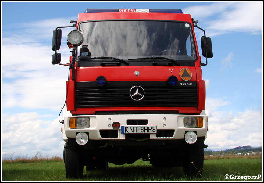 499[K]24 - GBA 2/20 Mercedes Benz 1124/JZS - OSP Podczerwone