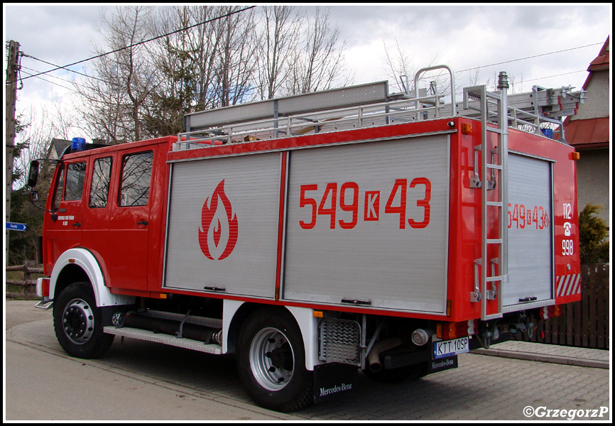 549[K]43 - GBA 2,5/16 Mercedes Benz 1222/Schlingmann - OSP ZÄ…b